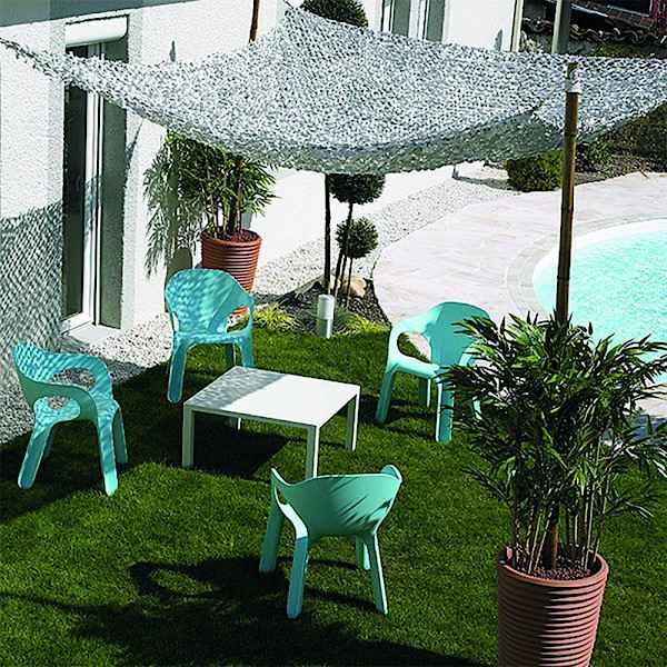 Camouflage Shade Net White 120gsm